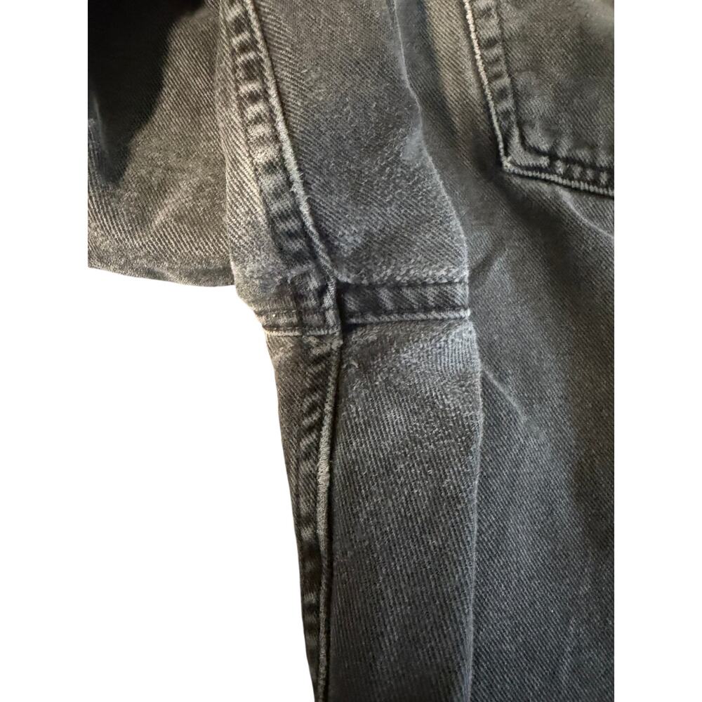 Vintage Guess Pascal Jeans Mens W36xL30 Black Loose Fit Tapered Cotton Denim 90s - Picture 11 of 16